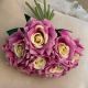 Trandafiri legati Mov deschis buchet 10 fire