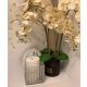 Cub Cristal Argintiu Mare – 16 cm, Cod 1827