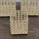 Cub Cristal Auriu – 10 cm, Cod 1827