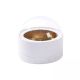 Cutie cu capac acril – Cod 2003 BALL – Alb