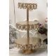 Etajeră Candy Bar – Cod CR1814 – Auriu