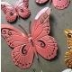 Fluture Metalic Roz – 40 cm