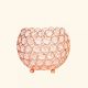 Glob decorativ Cristal Rose Gold – 15 cm
