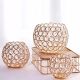 Glob Cristal Auriu – 15 cm