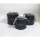 Set 3 cutii cadou – cod 9816, Negru