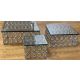 Set 3 Suporti Candy Bar – Cod CR1840 – Argintiu