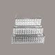 Set 3 Suporturi Prajituri/Tort Candy Bar – Cod CR1834 – Argintiu