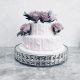 Suport Prajituri / Tort Candy Bar – Cod CR1828 – 25 cm Argintiu