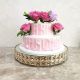 Suport Prajituri / Tort Candy Bar – Cod CR1828 – 25 cm Auriu