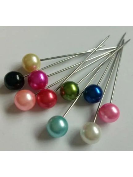 Set 50 Ace cu Perla Colorata – Diametru 8 mm