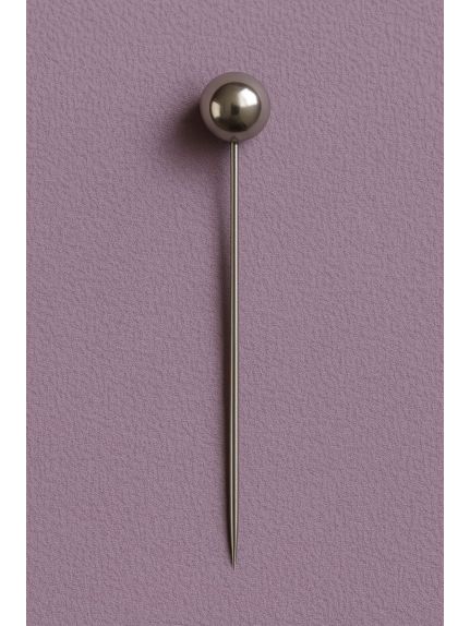 Set 50 Ace cu Perla ARGINTIE – Diametru 6 mm