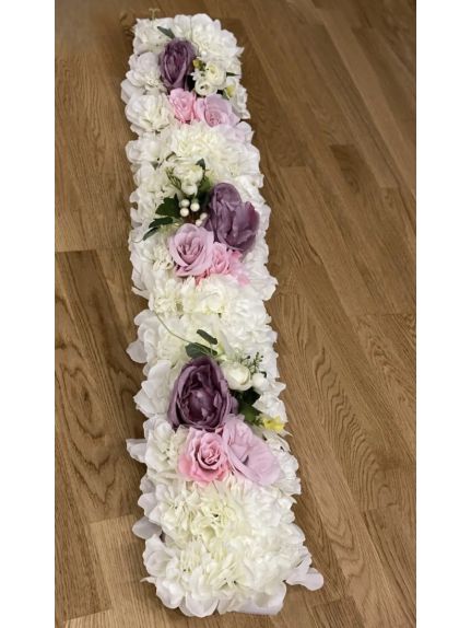 Aranjament 100 cm gata facut CFL017 Violet pentru prezidiu/arcade/cristelnita