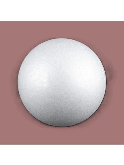 Bila Polistiren – Diametru 18 cm, Alb