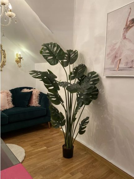 Copac monstera artificial la ghiveci H1,80 m