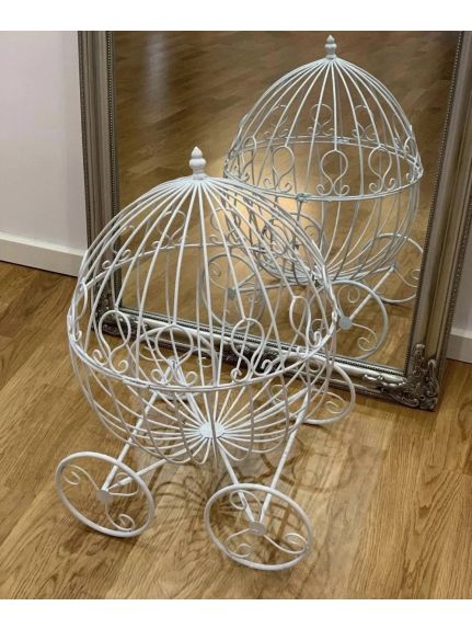 Cutie de dar Caleașcă metalică albă – Cod FX8127