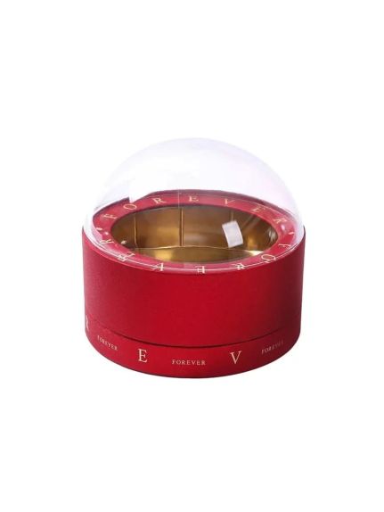 Cutie cu capac acril – Cod 2003 BALL – Rosu