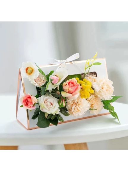 Cutie eleganta cu fereastră – cod 20202, Alb