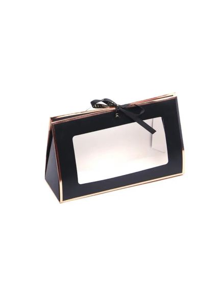Cutie eleganta cu fereastră – cod 20202, negru