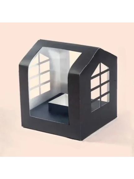 Cutie cadou cu fereastră – cod 1031, Negru
