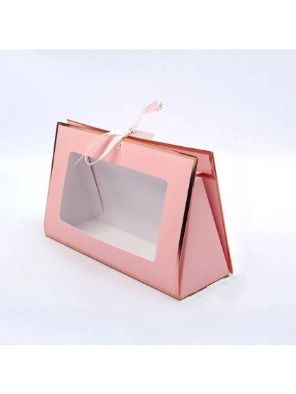 Cutie eleganta cu fereastră – cod 20202, Roz