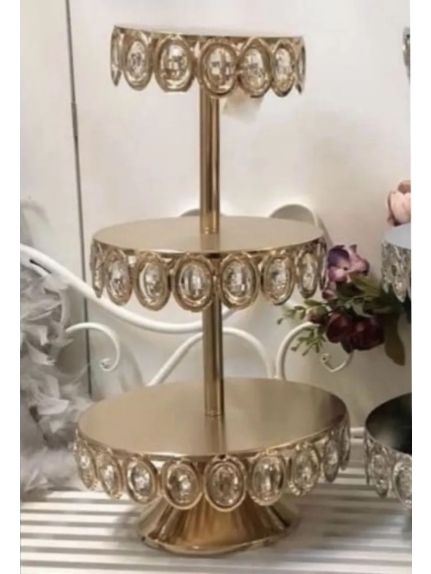 Etajeră Candy Bar – Cod CR1814 – Auriu