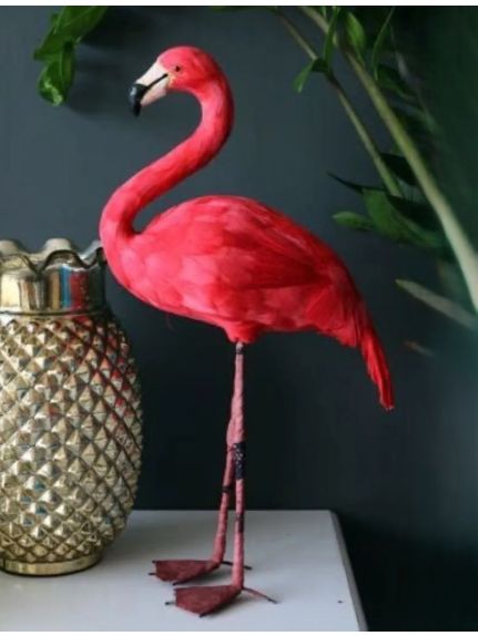 Flamingo Decorativ Fucsia – 56 cm