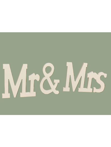 Set Litere MR & MRS – cod NDF9