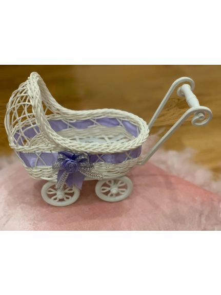 Minicarucior Decorativ – Cod 1026 – Mov cu fundita