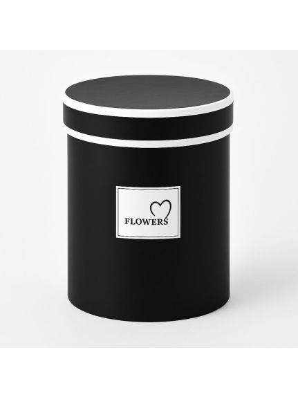 Cutie rotunda – Cod Cutii nr. 2 Negru