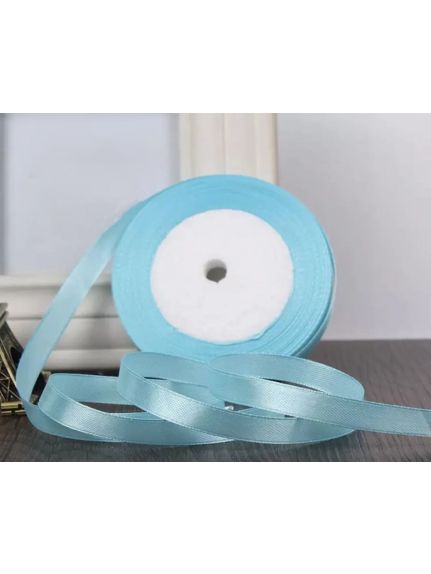 Panglica satin 1 cm – BLEU