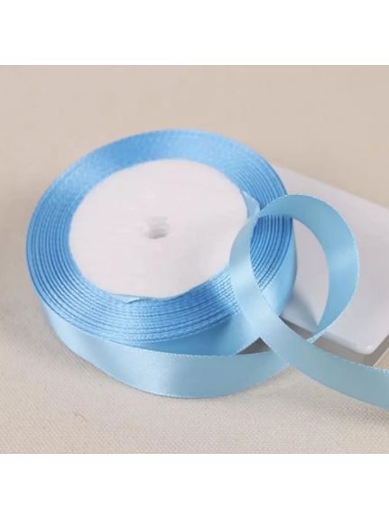 Panglica satin 2.5 cm – BLEU