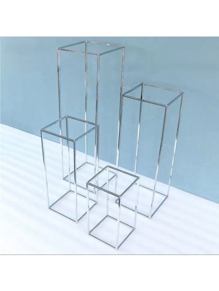 Paralelipiped CS120 Argintiu 100 cm demontabil