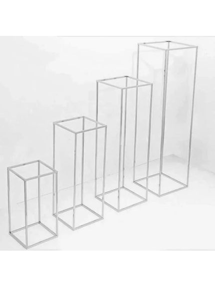 Paralelipiped CS120 Argintiu 80 cm demontabil