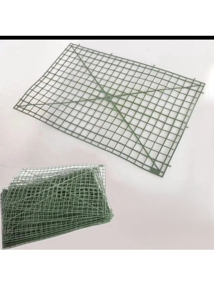 Plasa verde suport pentru panouri florale si de verdeata 60x40 cm