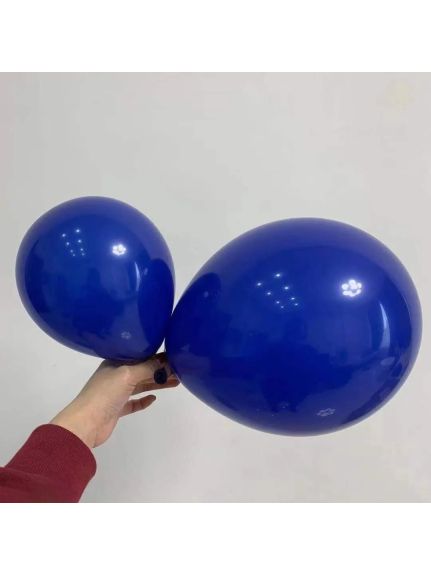 Set 100 Baloane Latex 12 inch – Albastru Regal (30 cm)