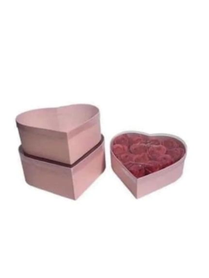 Set 3 Cutii inima – Cod 6631 Roz