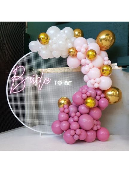 Set 100 Baloane Pastel 10 Inch (26 cm) – Rose Red