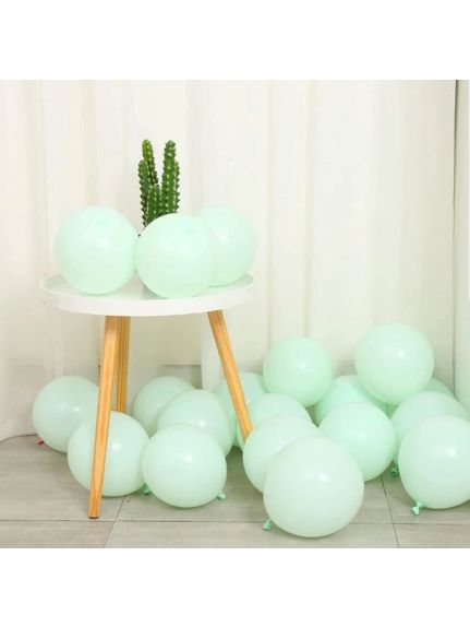 Set 100 Baloane Pastel 10 Inch (26 cm) – Vernil Verde
