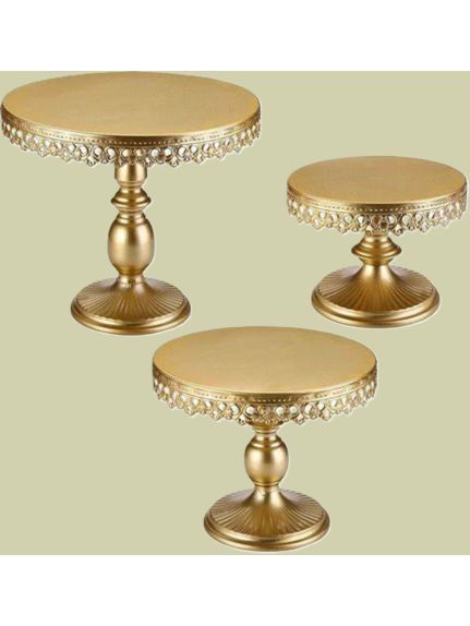 Set 3 Etajere Candy Bar – Auriu