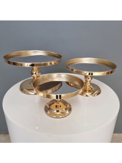 Set 3 Suporturi Candy Bar Oglinda – Cod CS068 – Auriu