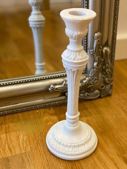 Sfesnic rasina 6214 Alb 22 cm
