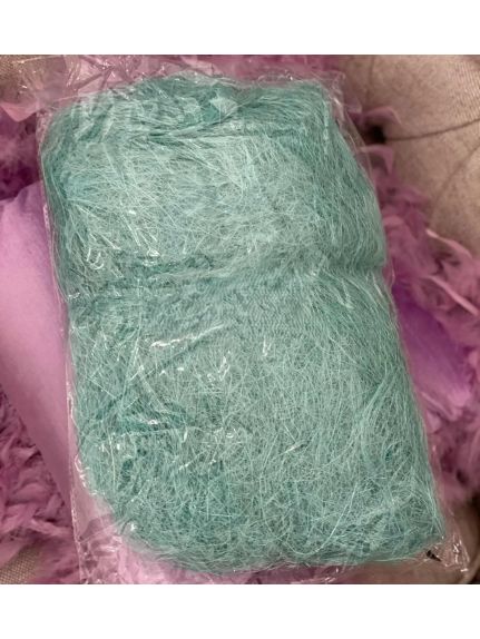 Sisal decorativ – Blue, ambalat la pungă