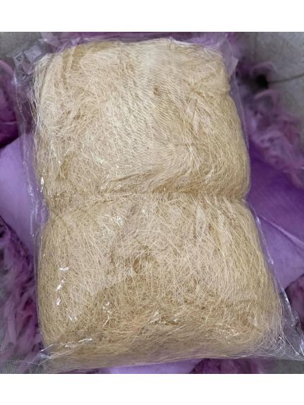 Sisal decorativ – Crem, ambalat la pungă