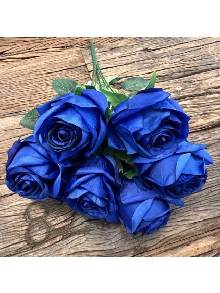 Trandafiri NR80 Blue buchet 7 fire 