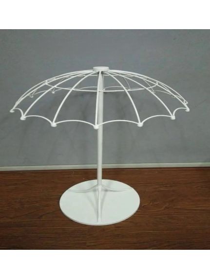 Umbrela metal BJ1495 Alb 70 cm demontabila